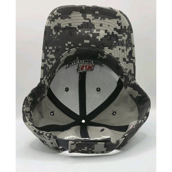 Bradley Iron Works Digital Camouflage Strapback Cap Baseball Hat Camo BIW ROTHCO - Picture 7 of 9